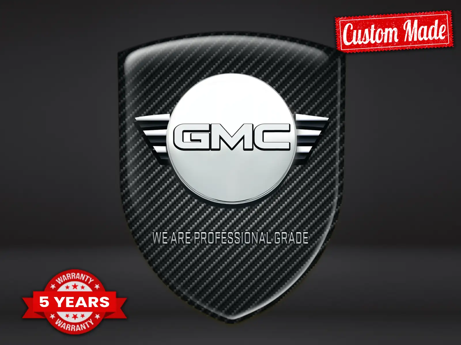 GMC Autoembleme Pro Max Stilvoll Modern Robust